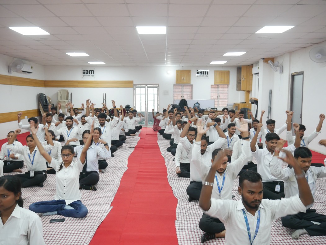 World Yoga Day 2024 in IIBM Patna